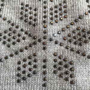 NWOT studded snowflake sweater